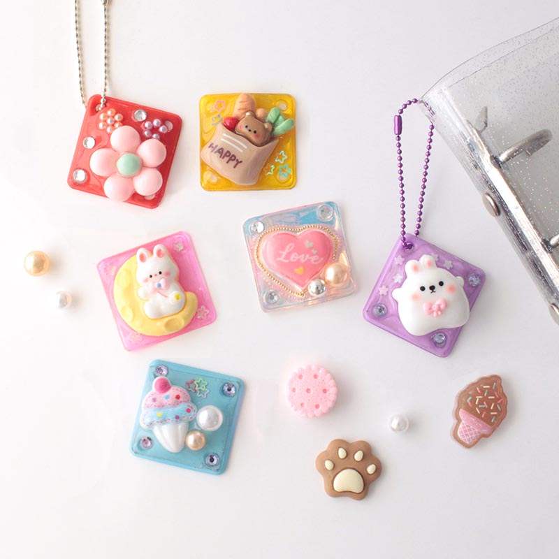 GWハンドメイドワークショップ「ぷっくりシール&チャーム」